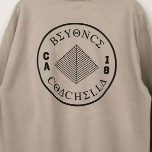 Coachella Beyonce Pullover Sweater BAK Beychella